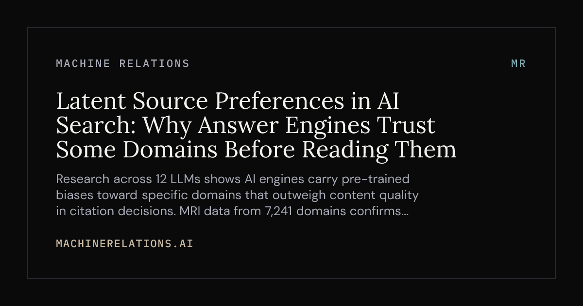 Latent Source Preferences in AI Search... | MR Research